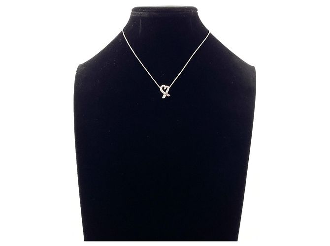Tiffany & Co Collana Tiffany Loving Heart Paloma Picasso Argento - vista 6