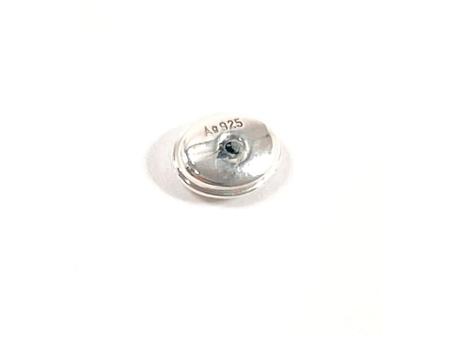 Orecchini a forma di cuore in argento 925 Gucci con ametista Porpora - vista 6