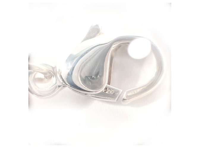 Tiffany & Co Bracciale charm Knock a forma di cuore Tiffany Nero Argento - vista 5