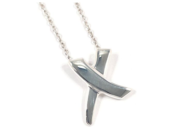 Tiffany & Co Collana Tiffany Graffiti X Kiss Paloma Picasso Argento - vista 4