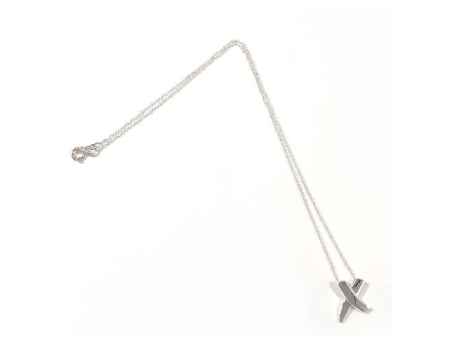 Collana Tiffany & Co. Graffiti X Kiss Argento - vista 3