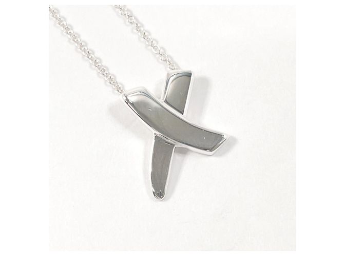 Collana Tiffany & Co. Graffiti X Kiss Argento - vista 8