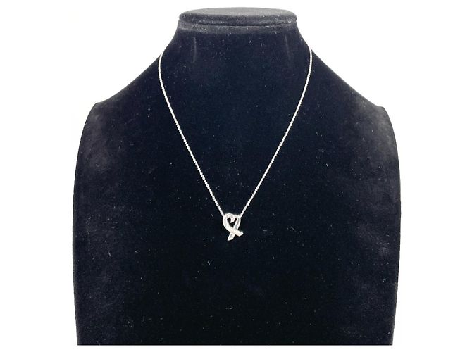 Collana Loving Heart Paloma Picasso di Tiffany & Co. Argento - vista 7