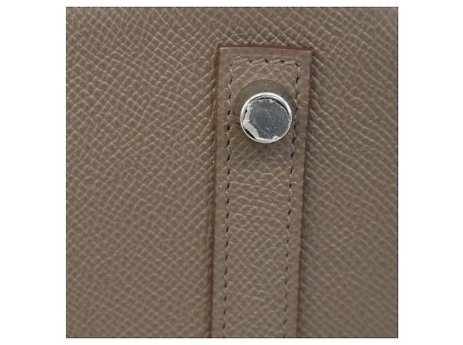 Borsa Hermès Birkin 30 in Etain Grigio - vista 9