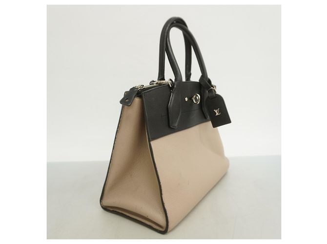 Borsa City Steamer MM Louis Vuitton Nero Beige - vista 2