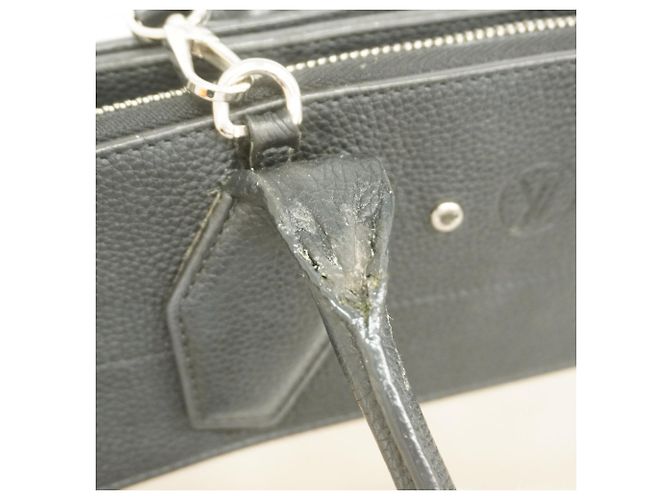 Borsa City Steamer MM Louis Vuitton Nero Beige - vista 7