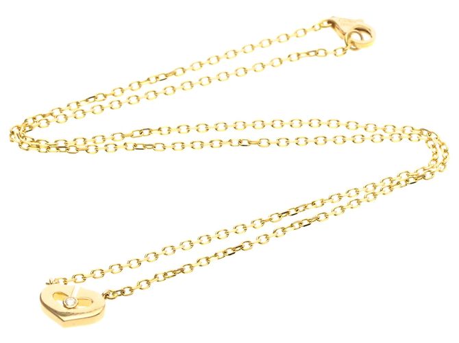 Collana in diamante Cartier C Heart 1P D'oro - vista 11