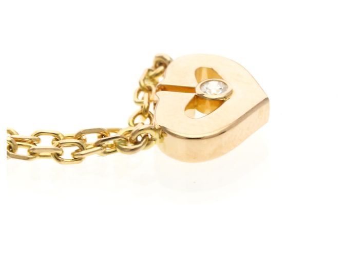 Collana in diamante Cartier C Heart 1P D'oro - vista 5