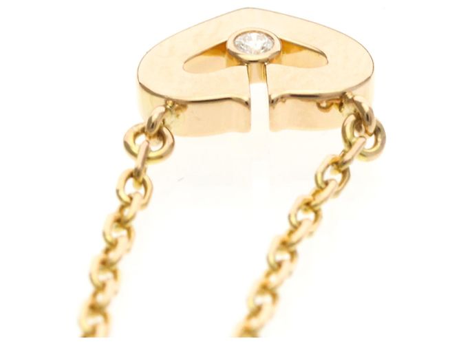 Collana in diamante Cartier C Heart 1P D'oro - vista 6