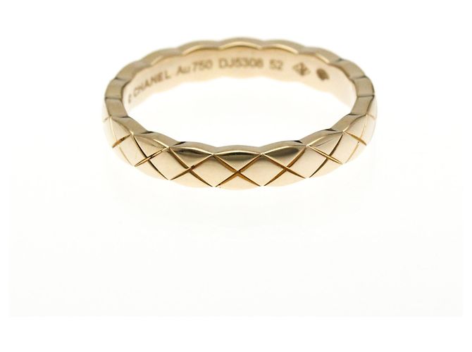 Anello Chanel Coco Crush Modello Mini in Oro Rosa 18K D'oro - vista 4