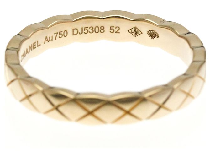 Anello Chanel Coco Crush Modello Mini in Oro Rosa 18K D'oro - vista 6