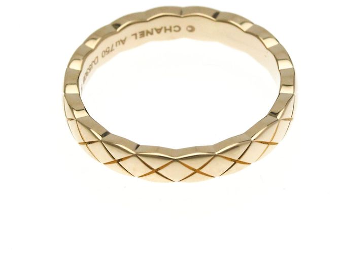 Anello Chanel Coco Crush Modello Mini in Oro Rosa 18K D'oro - vista 9