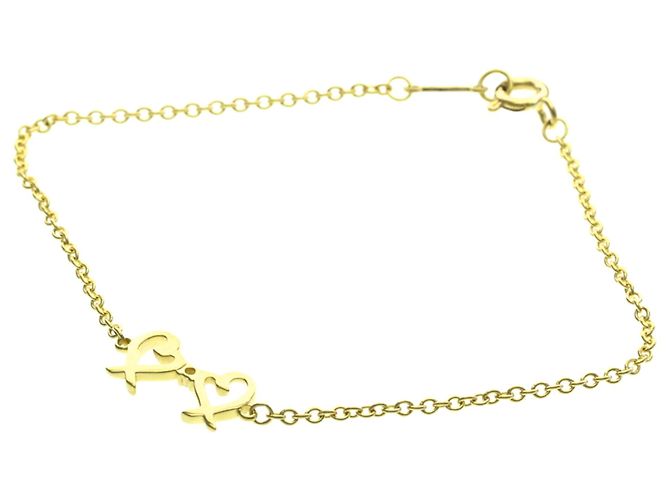 Tiffany & Co Bracciale in diamante Double Loving Heart di Tiffany D'oro - vista 2