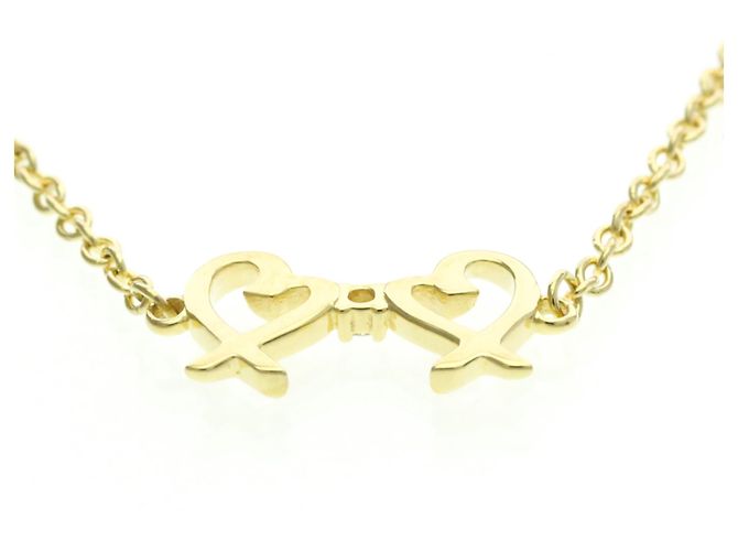 Tiffany & Co Bracciale in diamante Double Loving Heart di Tiffany D'oro - vista 3