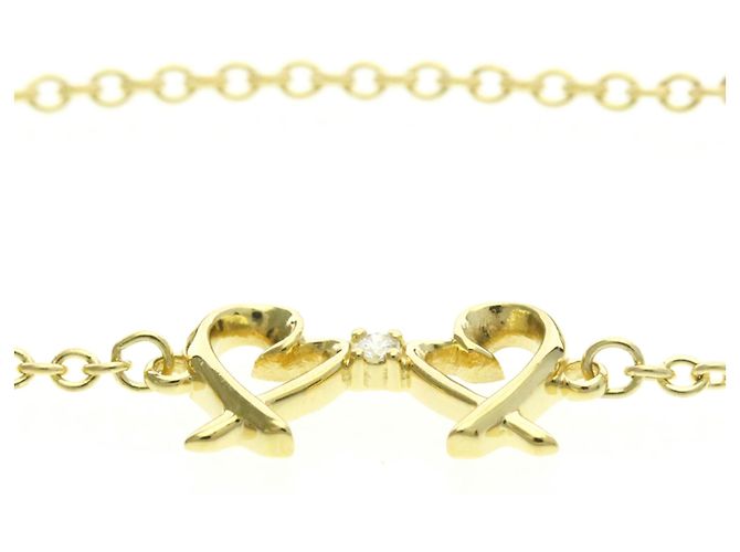 Tiffany & Co Bracciale in diamante Double Loving Heart di Tiffany D'oro - vista 4