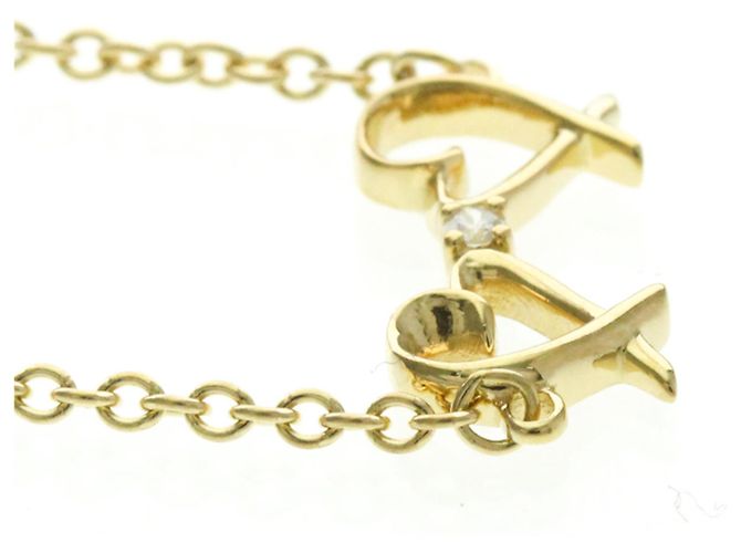 Tiffany & Co Bracciale in diamante Double Loving Heart di Tiffany D'oro - vista 5