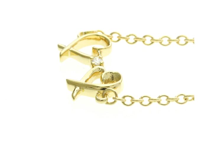 Tiffany & Co Bracciale in diamante Double Loving Heart di Tiffany D'oro - vista 7