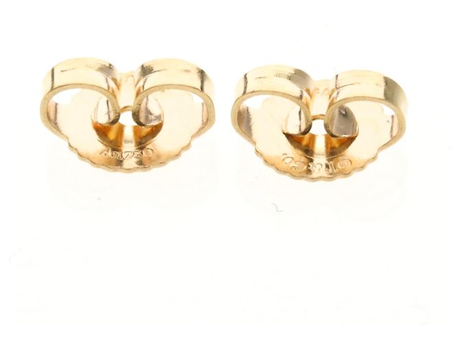 Tiffany & Co Tiffany Olivenblatt Ohrstecker Golden - Ansicht 11