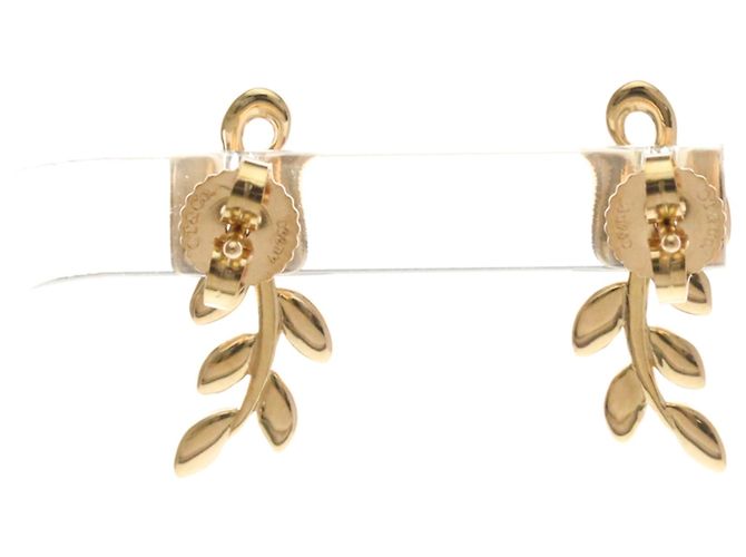 Tiffany & Co Tiffany Olivenblatt Ohrstecker Golden - Ansicht 2
