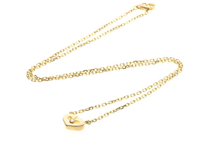 Collana in diamante Cartier C Heart 1P D'oro - vista 11