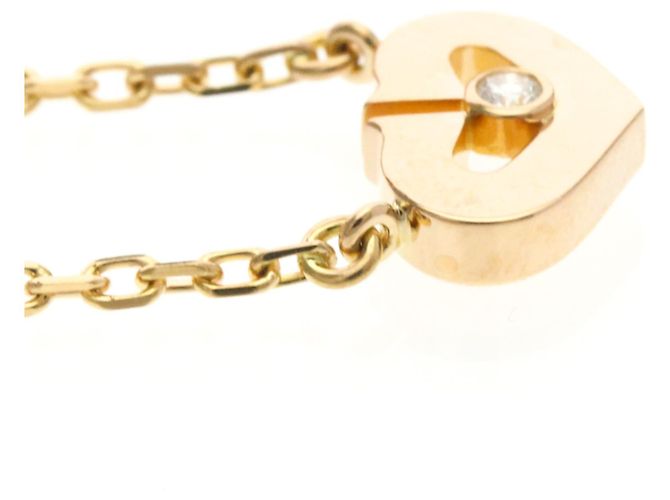 Collana in diamante Cartier C Heart 1P D'oro - vista 5