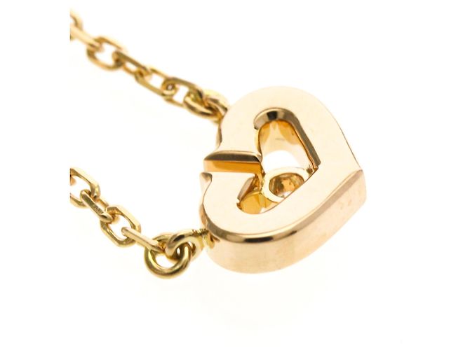 Collana in diamante Cartier C Heart 1P D'oro - vista 8