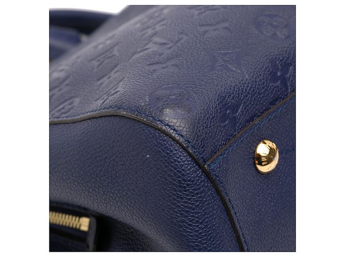 Louis Vuitton Blue Monogram Empreinte Montaigne GM Navy blue - view 11