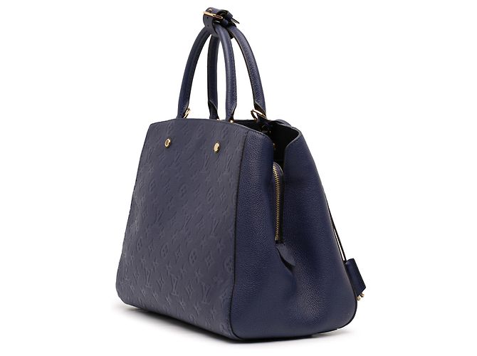 Louis Vuitton Blue Monogram Empreinte Montaigne GM Navy blue - view 2