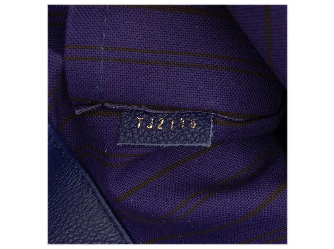 Louis Vuitton Blue Monogram Empreinte Montaigne GM Navy blue - view 6