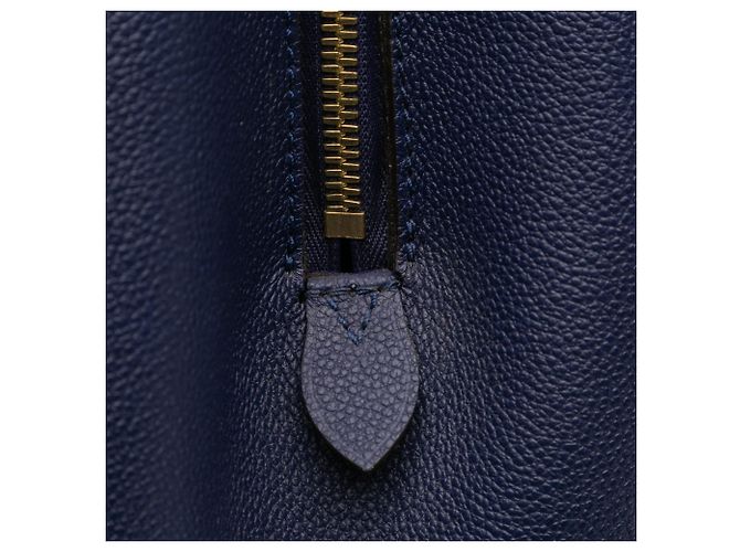 Louis Vuitton Blue Monogram Empreinte Montaigne GM Navy blue - view 8