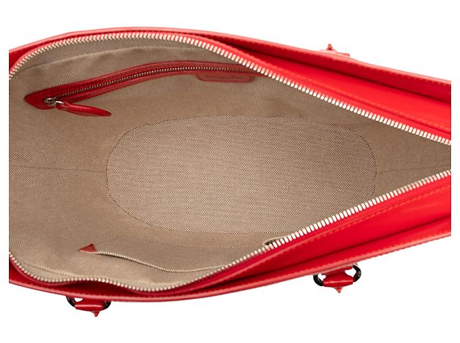 Rote Diorissimo Trotter Lack-Tote - Ansicht 4