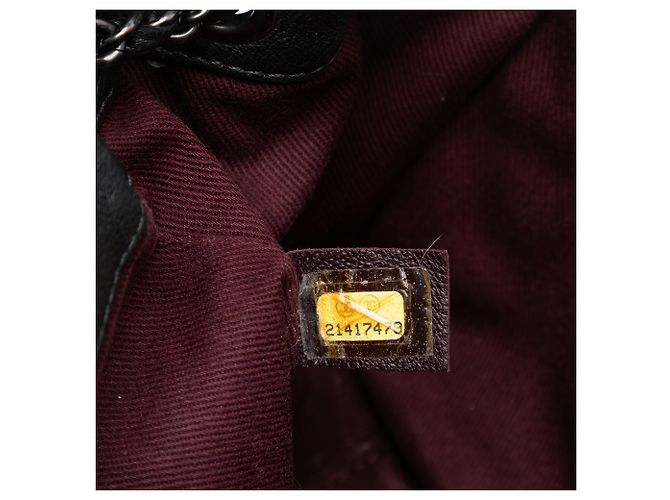 Chanel Piccola Borsa Acordeon Incatena in Pelle di Vitello Grigia - vista 6