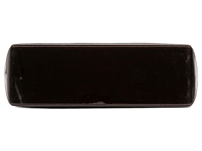 Louis Vuitton Borsa Wilshire GM in Vernis Monogram Rosso Bordò - vista 3