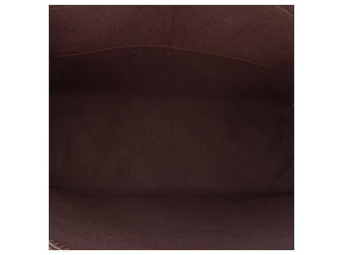 Louis Vuitton Borsa Wilshire GM in Vernis Monogram Rosso Bordò - vista 4