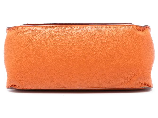 Hermès Arancione Clemence Jypsiere 34 - vista 3