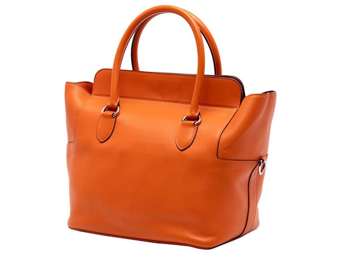 Hermès Toolbox 26 in Swift Arancione - vista 2
