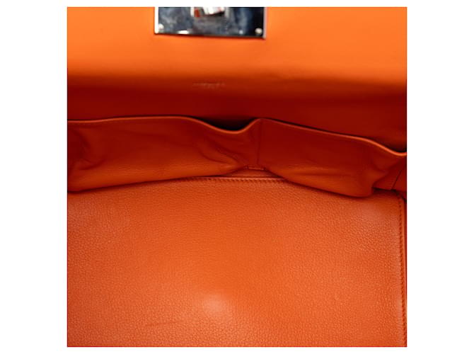 Hermès Toolbox 26 in Swift Arancione - vista 4