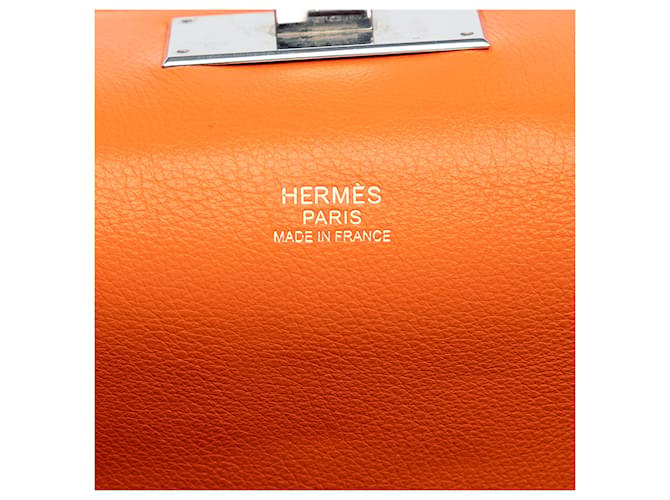 Hermès Toolbox 26 in Swift Arancione - vista 5