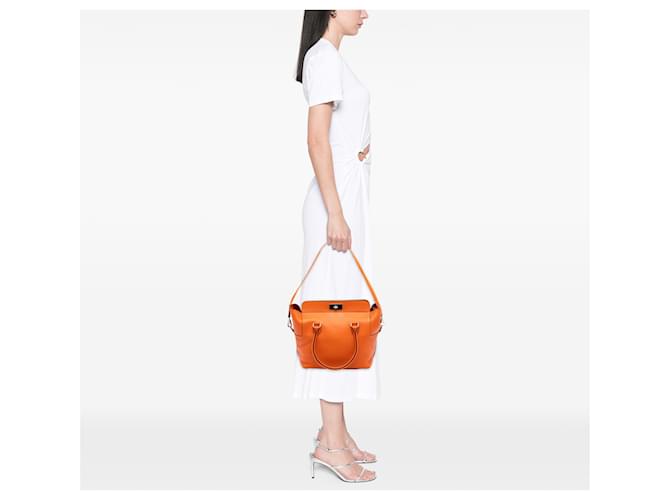 Hermès Toolbox 26 in Swift Arancione - vista 7