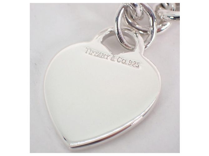Tiffany & Co Bracciale charm con tag a forma di cuore in argento 925 Tiffany - vista 3