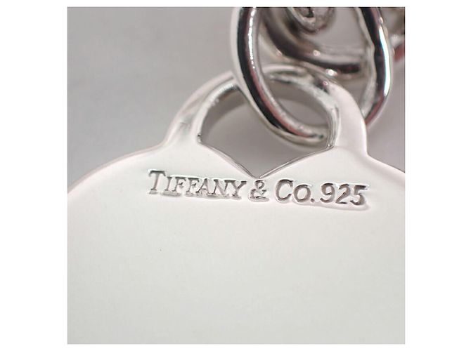 Tiffany & Co Bracciale charm con tag a forma di cuore in argento 925 Tiffany - vista 4