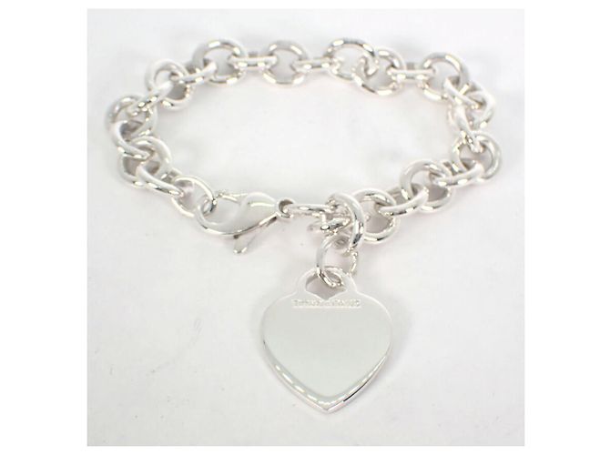 Tiffany & Co Bracciale charm con tag a forma di cuore in argento 925 Tiffany - vista 6