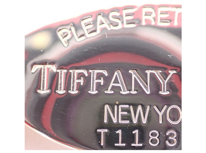 Return to Tiffany Tiffany & Co Langer Anhänger Oval Tag Rückkehr zu Tiffany 925 - Ansicht 7