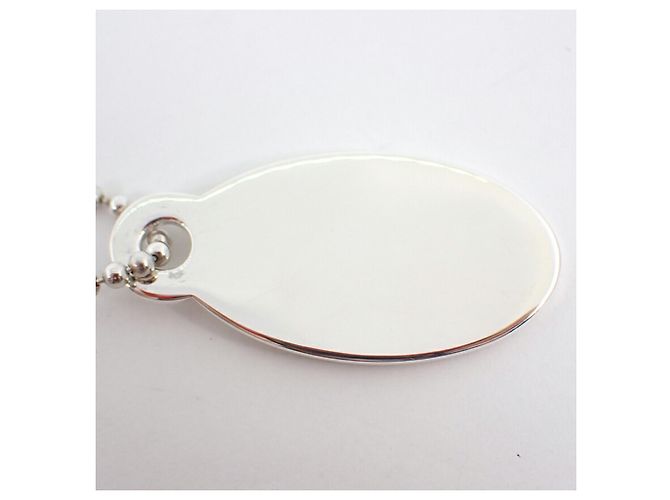 Return to Tiffany Tiffany & Co Langer Anhänger Oval Tag Rückkehr zu Tiffany 925 - Ansicht 9