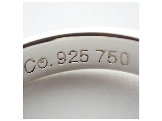 Tiffany & Co Anello in argento sterling e oro giallo Tiffany - vista 10