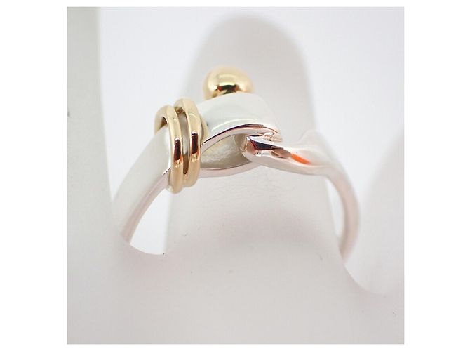 Tiffany & Co Anello in argento sterling e oro giallo Tiffany - vista 5