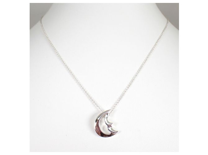 Tiffany & Co Collana Pendente Luna Crescente Tiffany 925 - vista 3
