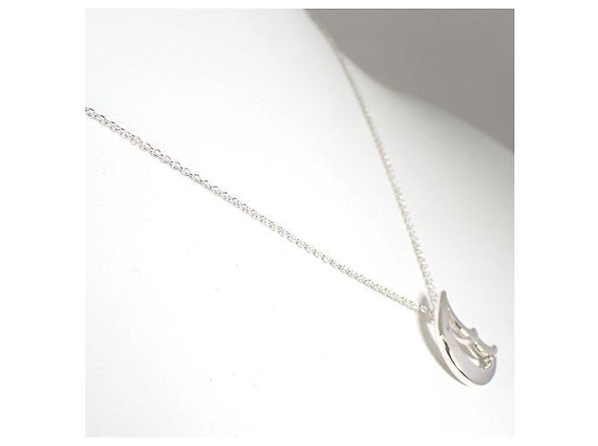 Tiffany & Co Collana Pendente Luna Crescente Tiffany 925 - vista 4