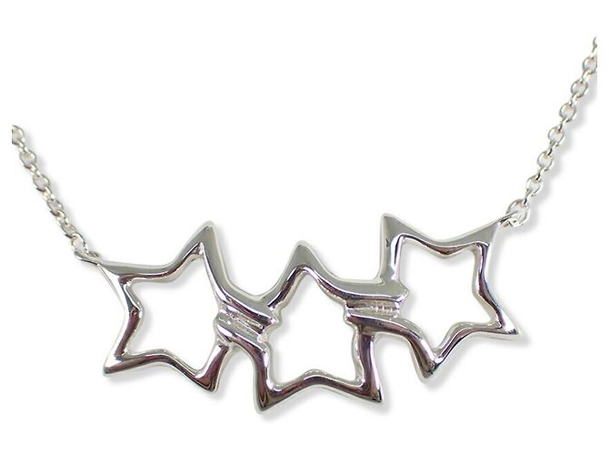 Tiffany & Co Collana Tripla Stella Tiffany 925 - vista 2