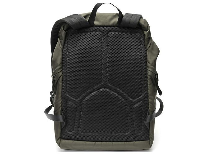 Prada Nylon-Rucksack in khakifarbenem Camouflage - Ansicht 3